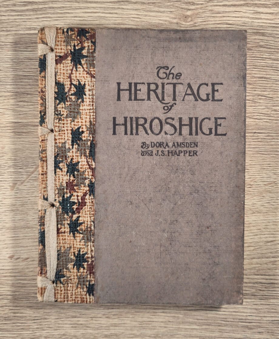 Das Erbe von Hiroshige – Dora Amsden & J.S. Happer – Japanische gebundene Ausgabe (1912) – Vergulde Kat