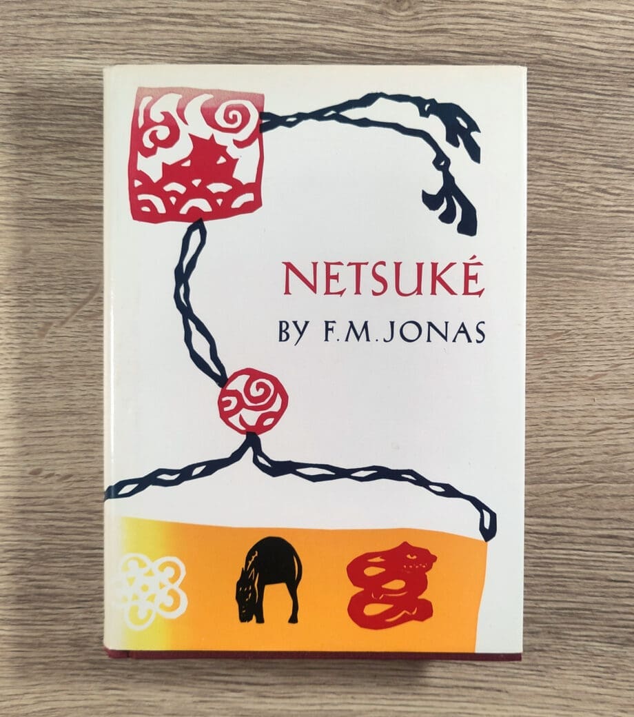 Netsuke – F. M. Jonas (1974) hardcover ISBN 9780804804226 – Vergulde Kat