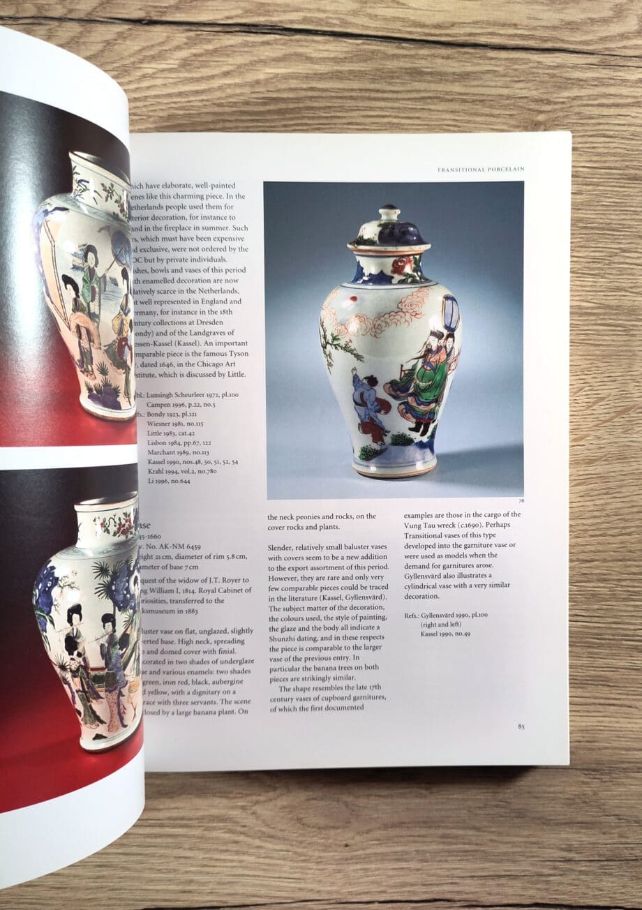 Cerámica china en la colección del Rijksmuseum de Ámsterdam – Jörg & Van Campen (1997), edición en rústica, ISBN 9789071450136 – Vergulde Kat