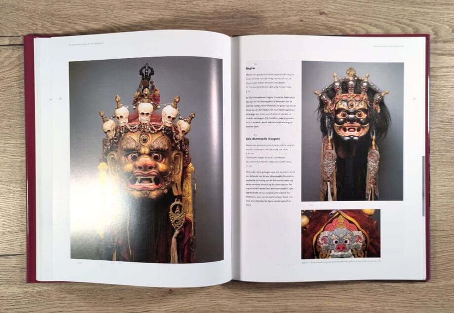 The Dancing Demons of Mongolia - Jan Fontein & John Vrieze (1999) hardcover ISBN 9789066115828 - Vergulde Kat