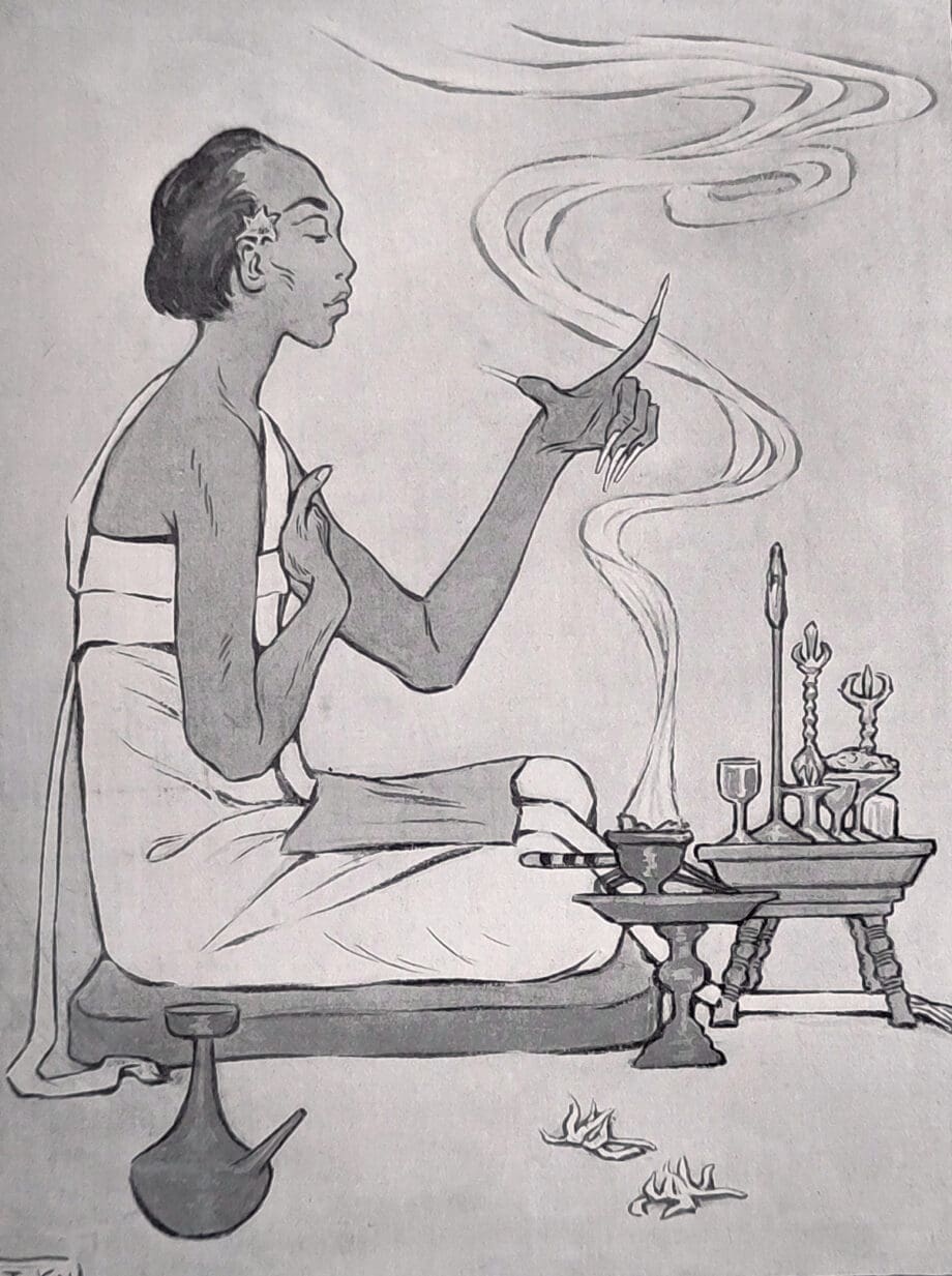 Mudras – gestes rituels des mains à Bali (Tyra de Kleen, 1924) – Vergulde Kat