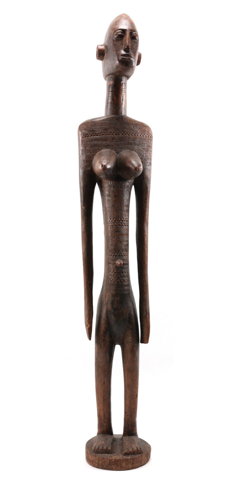 Estatua de una antepasada bamana – África Occidental – Escultura bamana – Vergulde Kat