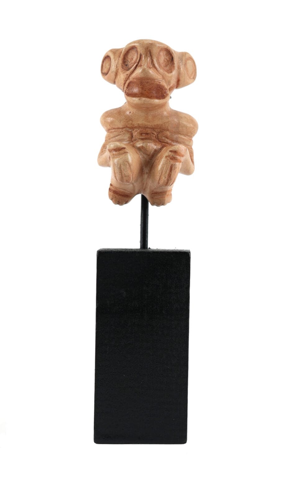 Taíno Yucahu amulet uit been – Caribisch gebied – collectie Steib – Vergulde Kat