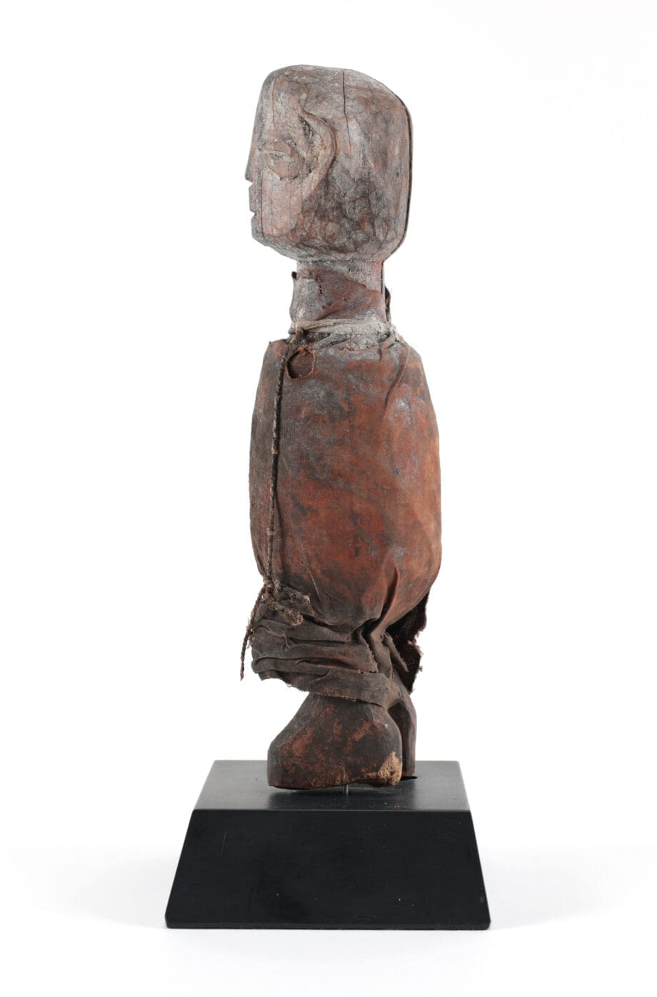 Yaka krachtbeeld (Dikidiki) – DR Congo – tribale kunst – Vergulde Kat