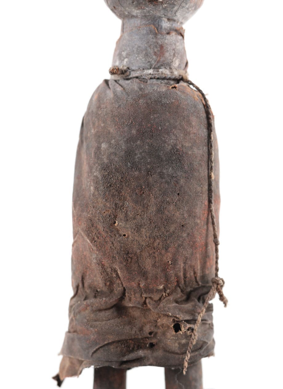 Yaka krachtbeeld (Dikidiki) – DR Congo – tribale kunst – Vergulde Kat