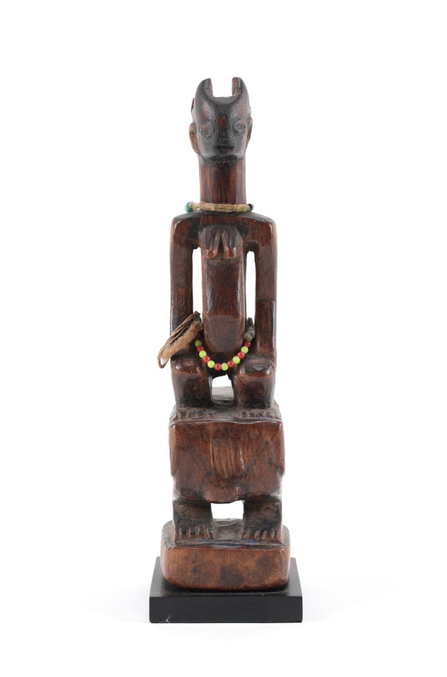 Coppia di gemelli Hohovi su galli, Adja/Fon, Benin, 1925–1930 circa – Vergulde Kat