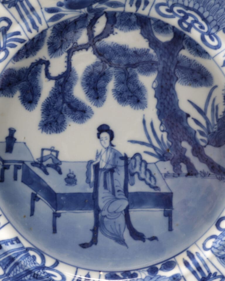 Porcelaine de Kraak : porcelaine chinoise d'exportation pour l'Europe – photo de détail