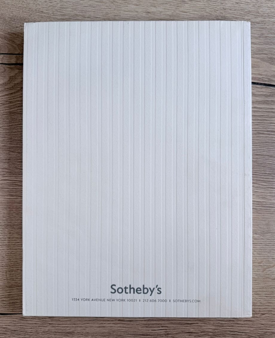 La collezione di Khalil Rizk – catalogo d’asta – Sotheby’s New York 2008 – Vergulde Kat