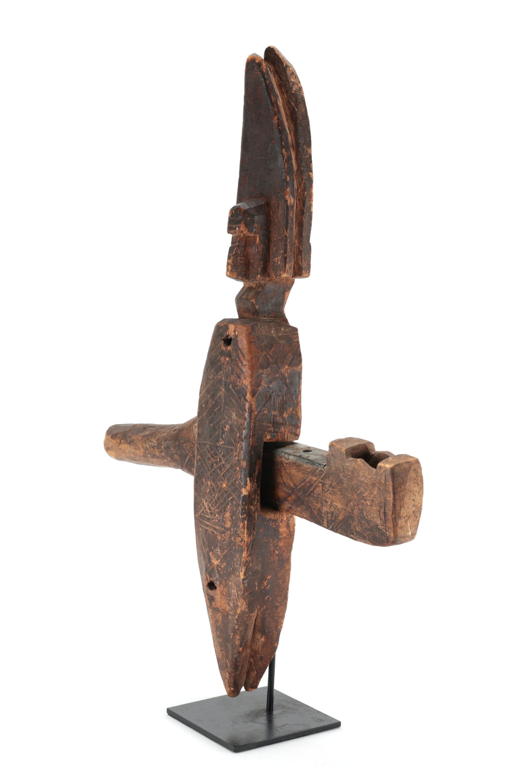 Bamana deurslot, Mali, 59 cm – detailfoto