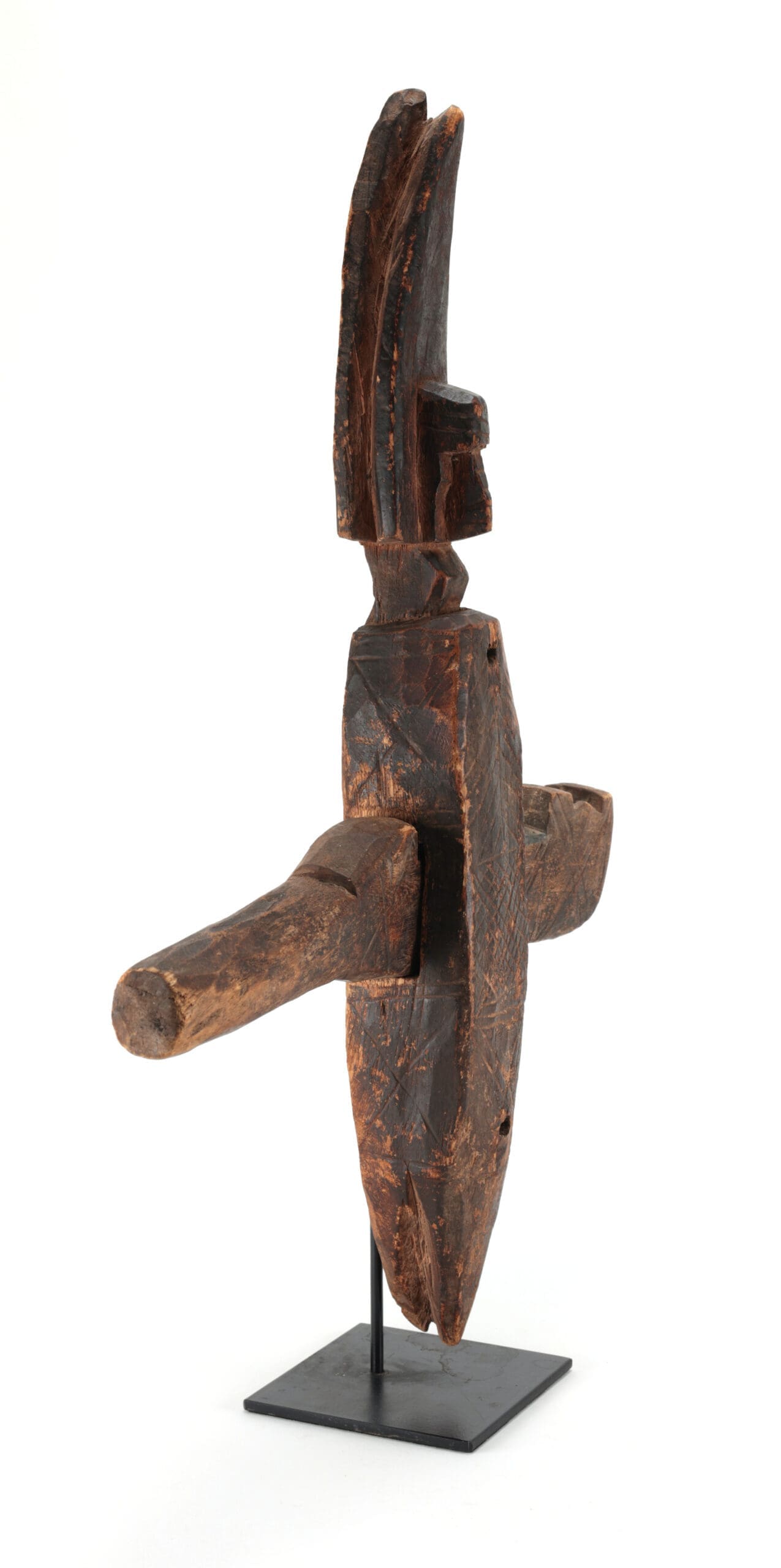 Bamana deurslot, Mali, 59 cm – detailfoto