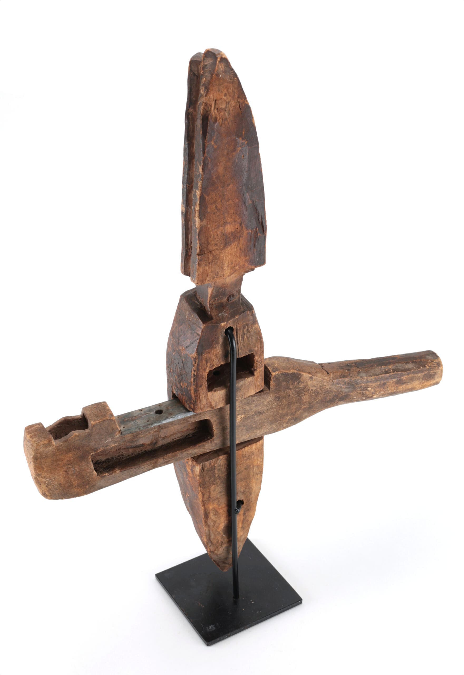 Bamana deurslot, Mali, 59 cm – detailfoto