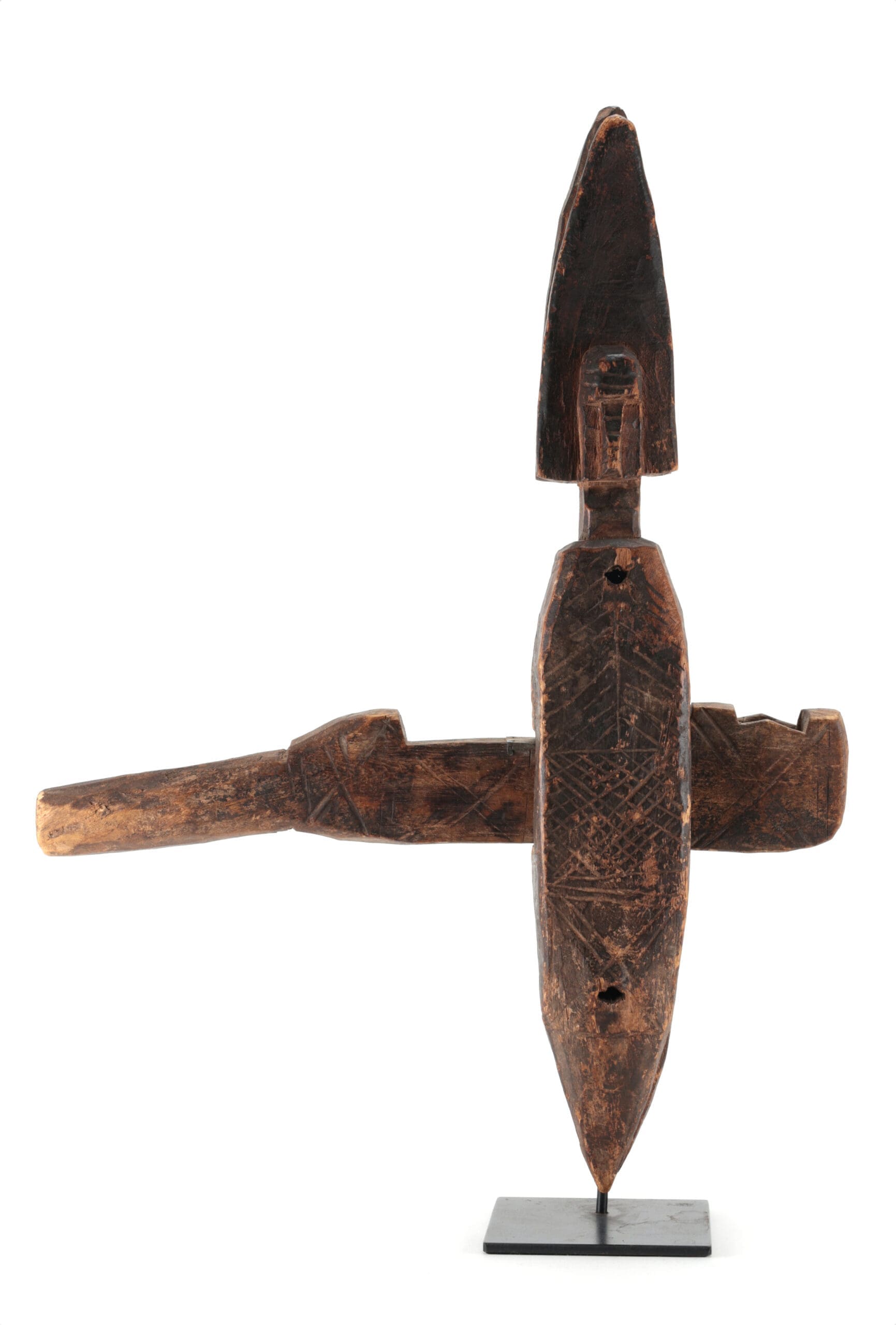 Bamana deurslot, Mali, 59 cm – detailfoto