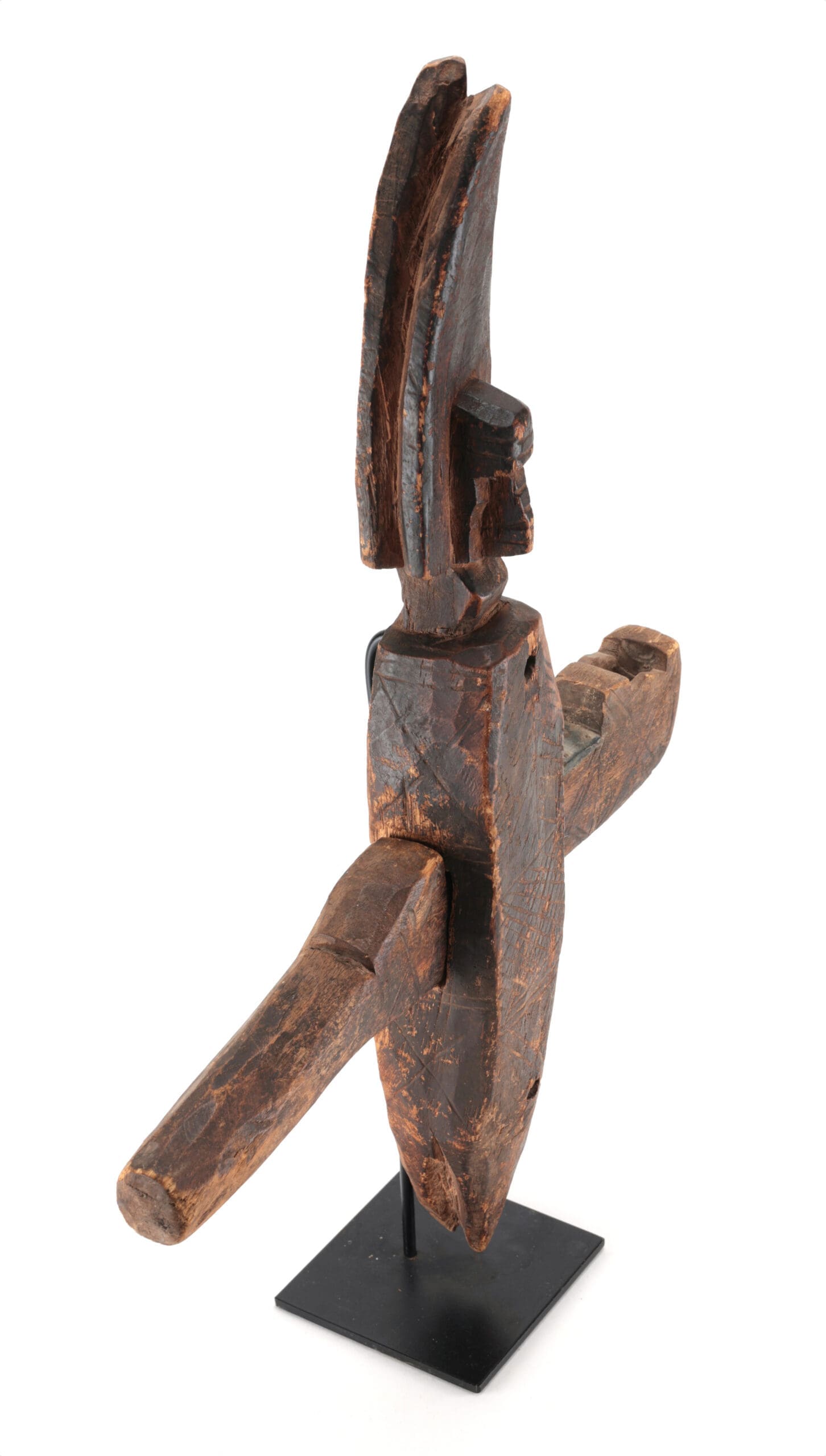 Bamana deurslot, Mali, 59 cm – detailfoto