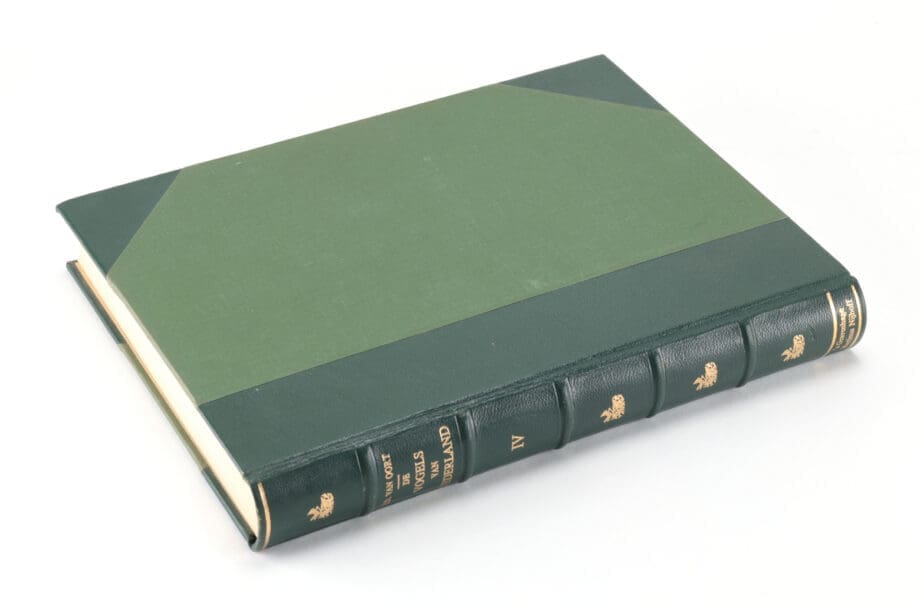 De vogels van Nederland – E.D. van Oort – 5 delen – 1922–1939 – 407 kleurenplaten – Vergulde Kat