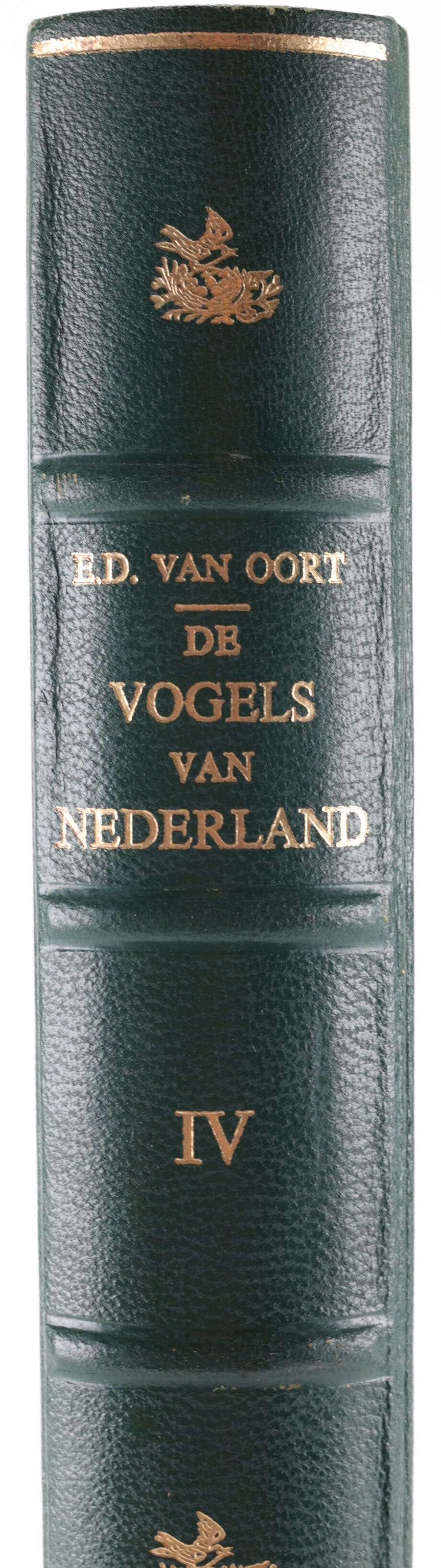 De vogels van Nederland – E.D. van Oort – 5 delen – 1922–1939 – 407 kleurenplaten – Vergulde Kat