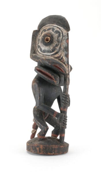 Kandimbong ancestor figure – Sepik River Delta – Papua New Guinea – 20th century – detail photograph