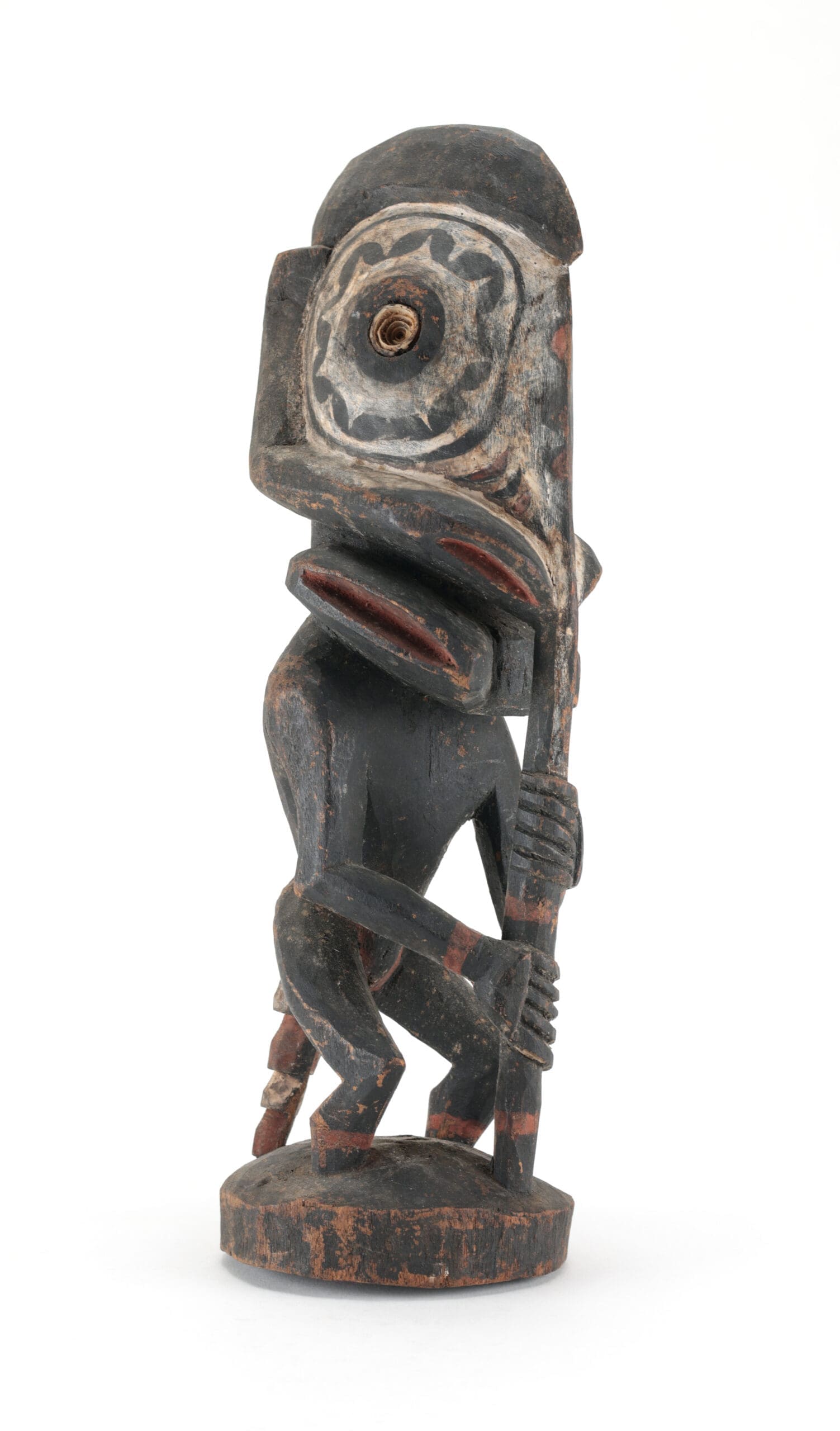 Kandimbong ancestor figure – Sepik River Delta – Papua New Guinea – 20th century – detail photograph