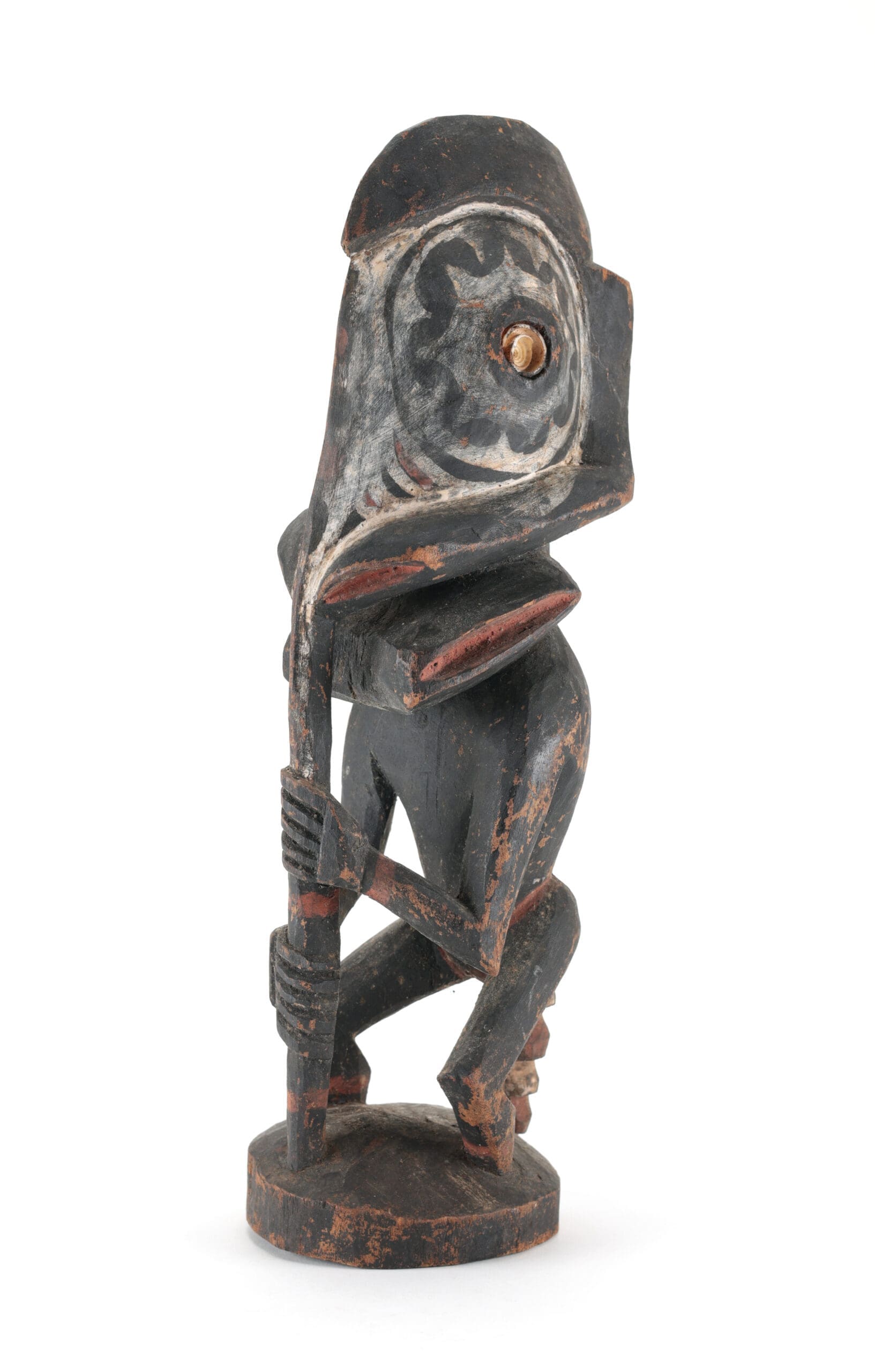 Kandimbong ancestor figure – Sepik River Delta – Papua New Guinea – 20th century – detail photograph