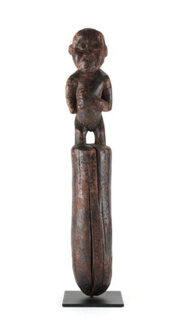 Fang-Bulu aapfiguur, Gabon/Kameroen – detailfoto